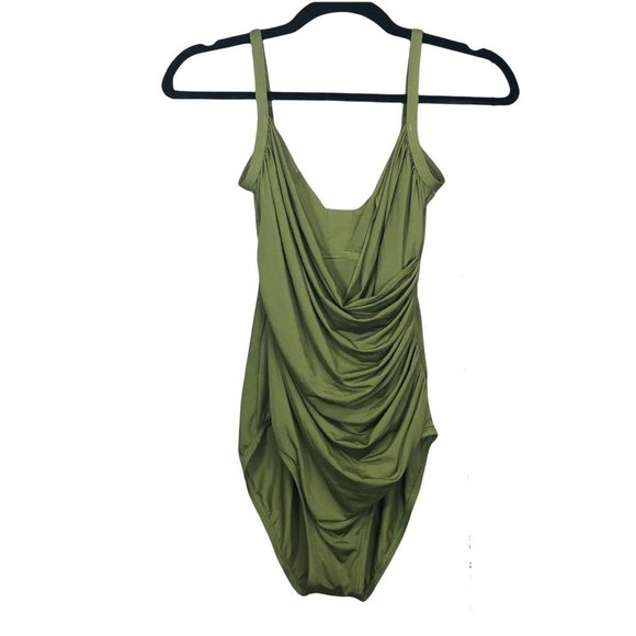 Jantzen Other - Like New | Jantzen Army Green Ruched One-Piece Suit |